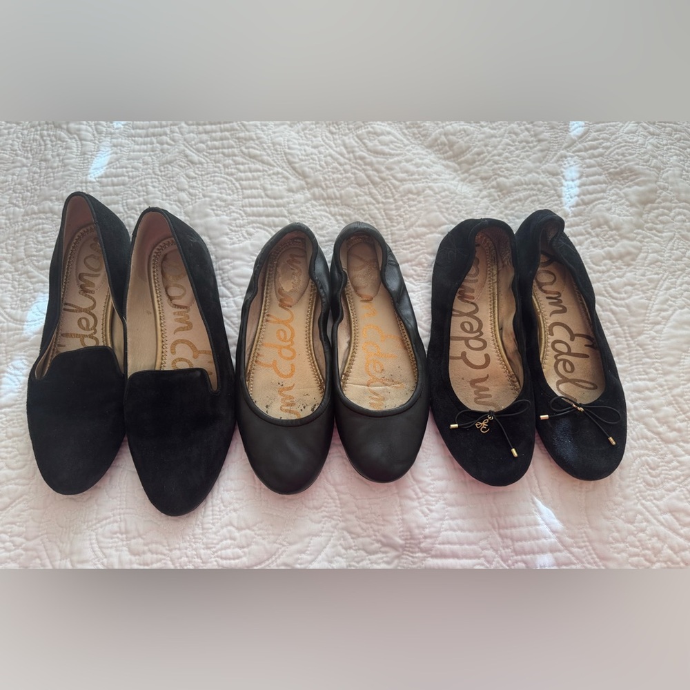 Sam Edelman Black Flat Bundle